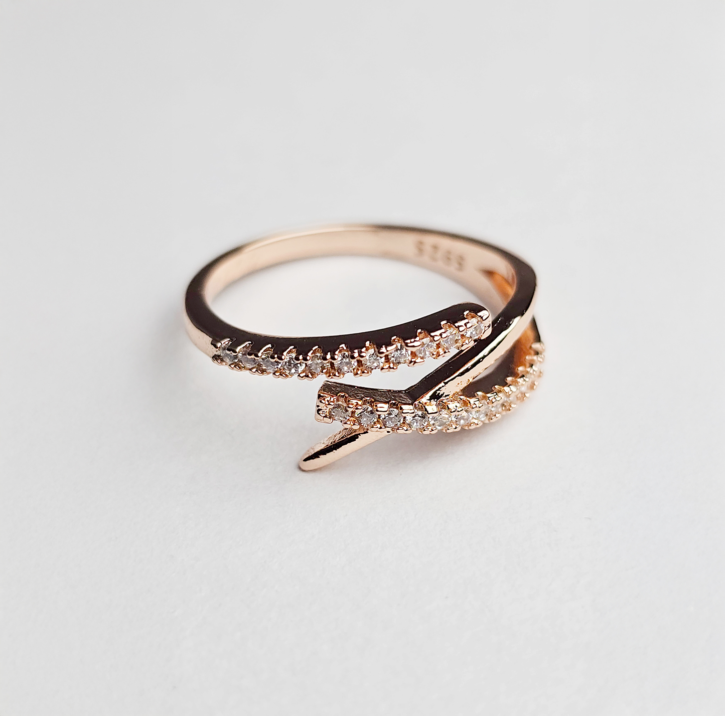 Rose Luxe Korean Ring - Aagrah Jewels™