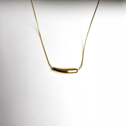 The Luxe Minimalist Teardrop Necklace - Aagrah Jewels™