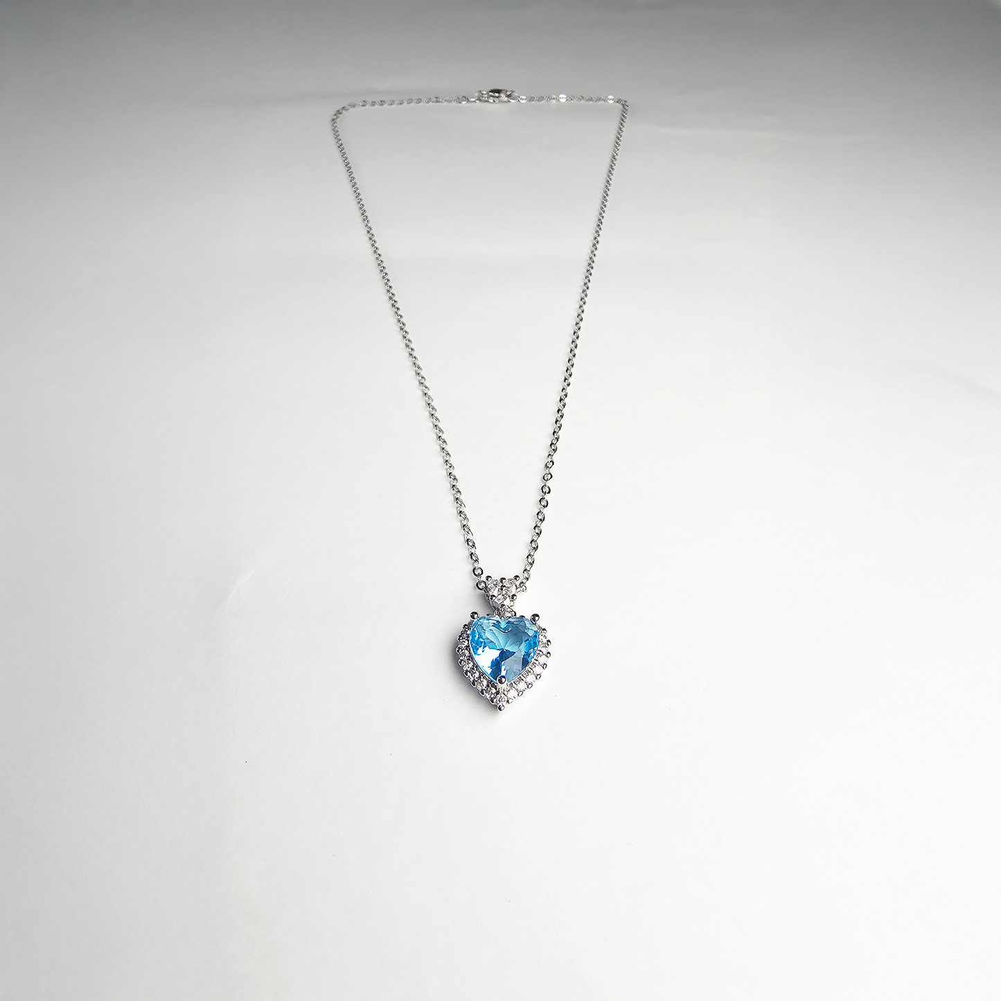 The Enchanted Blue Heart Pendant - Aagrah Jewels™