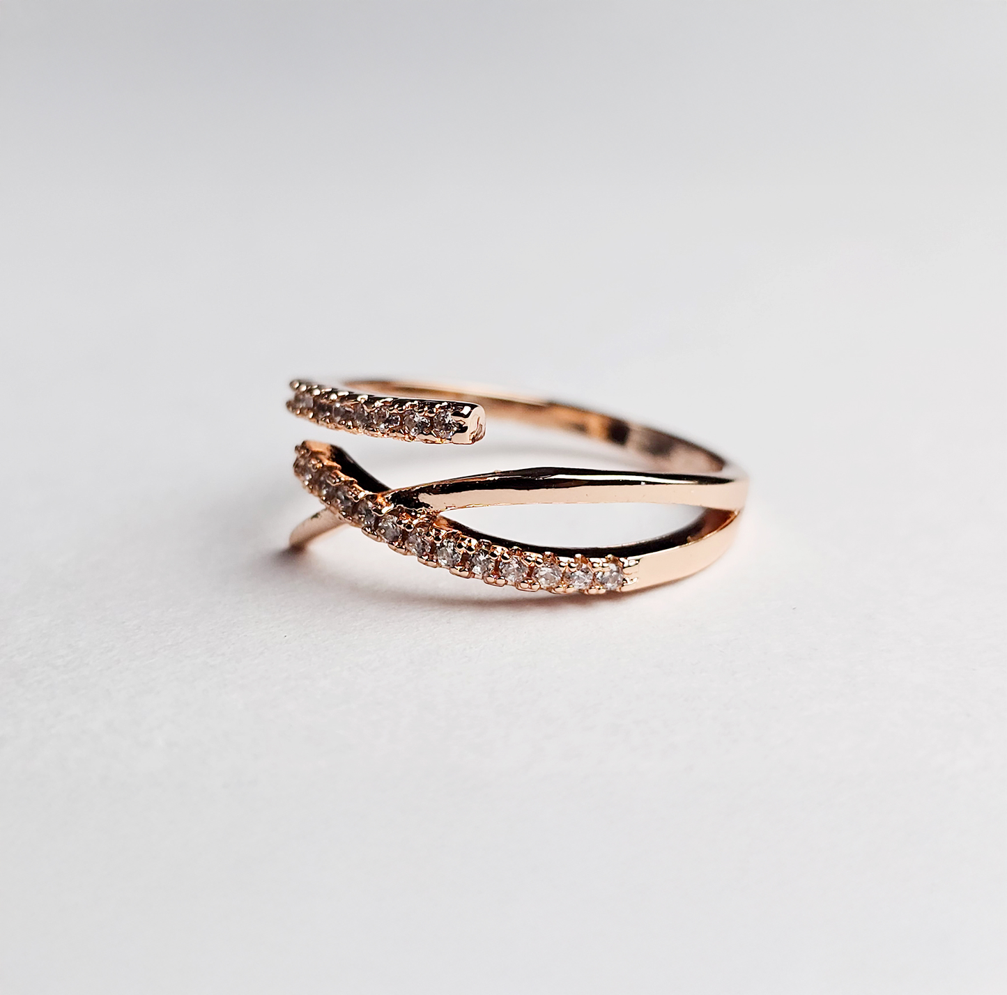 Rose Luxe Korean Ring - Aagrah Jewels™