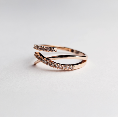 Rose Luxe Korean Ring - Aagrah Jewels™