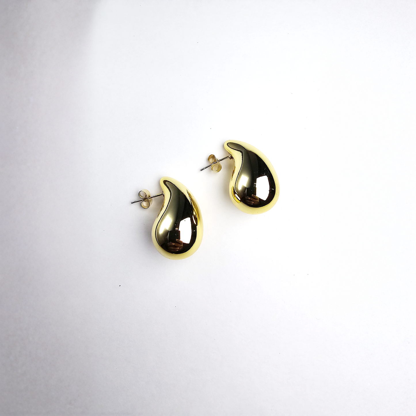 The Luxe Glossy Dome Drop Earrings - Aagrah Jewels™