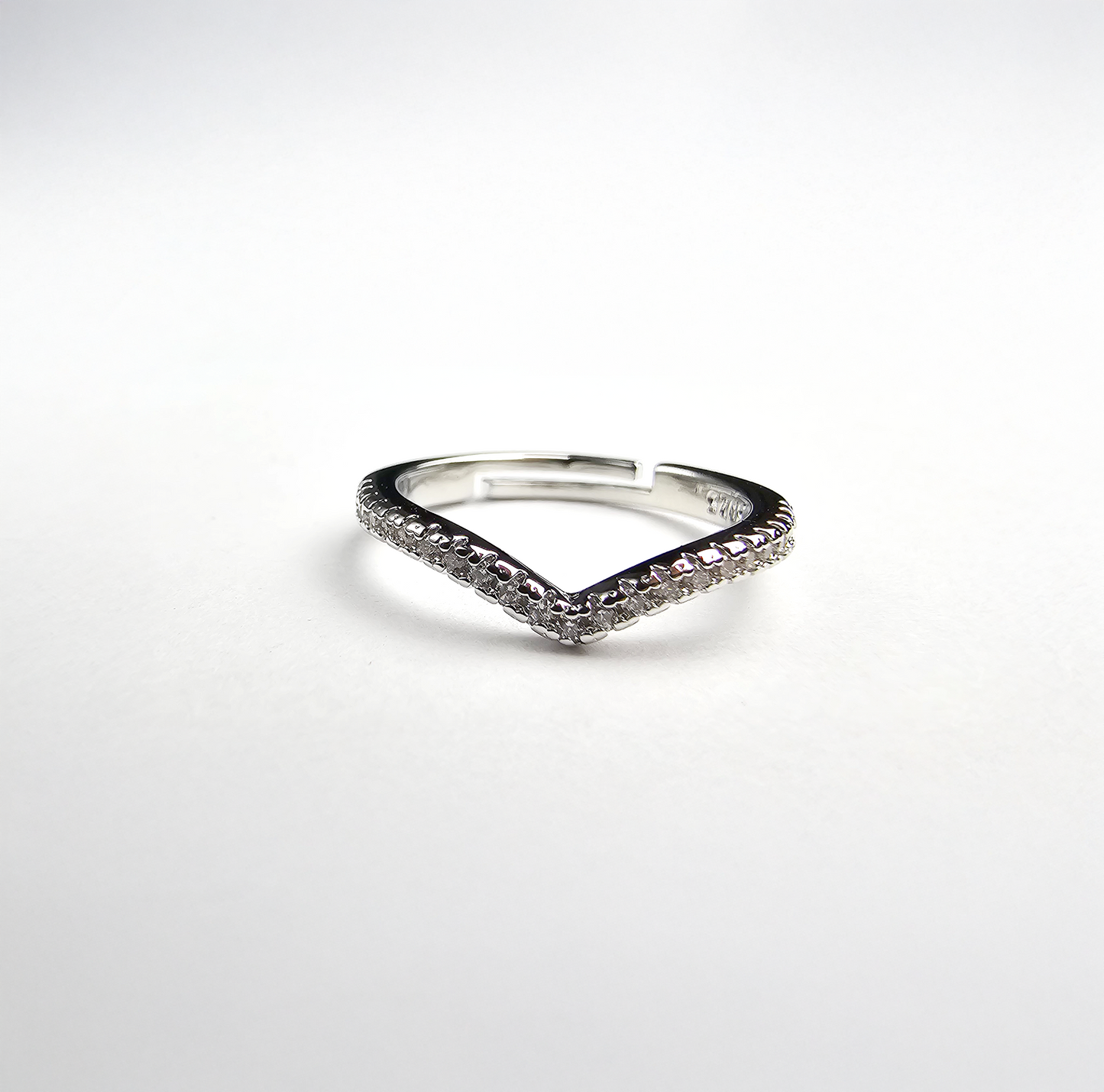 Celeste V-Shaped Korean Ring - Aagrah Jewels™